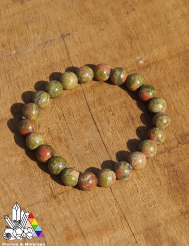 Bracelet Unakite sur mesure