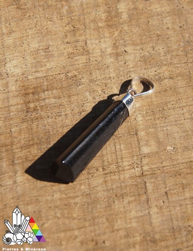 Pendentif - Bâton de Tourmaline Noire