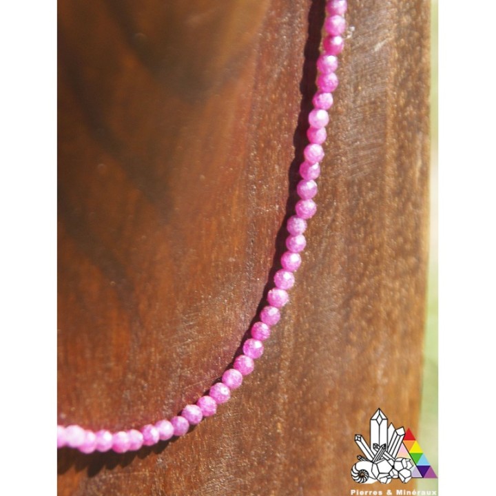 Collier de Rubis - Vertus du Rubis- Pierres et Minéraux - Création Française