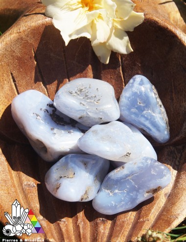 Calcédoine Bleue