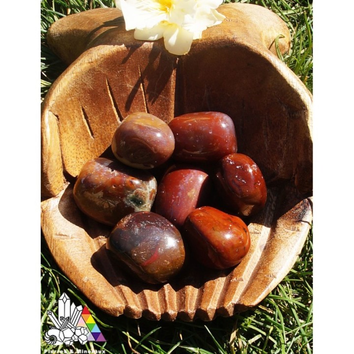 Sardonyx - Pierres Roulées - Vente de Minéraux - Pierres et Minéraux - France