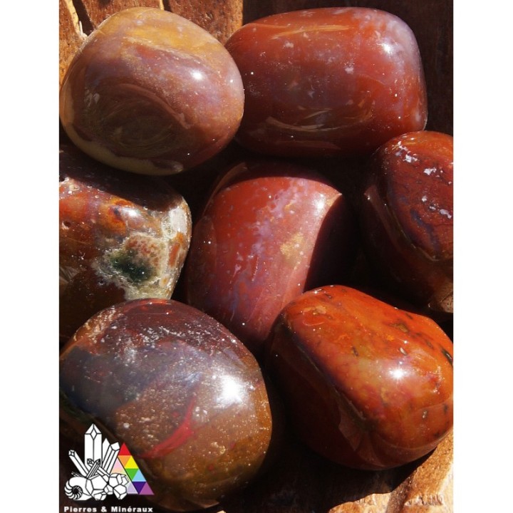 Sardonyx - Pierres Roulées - Vente de Minéraux - Pierres et Minéraux - France