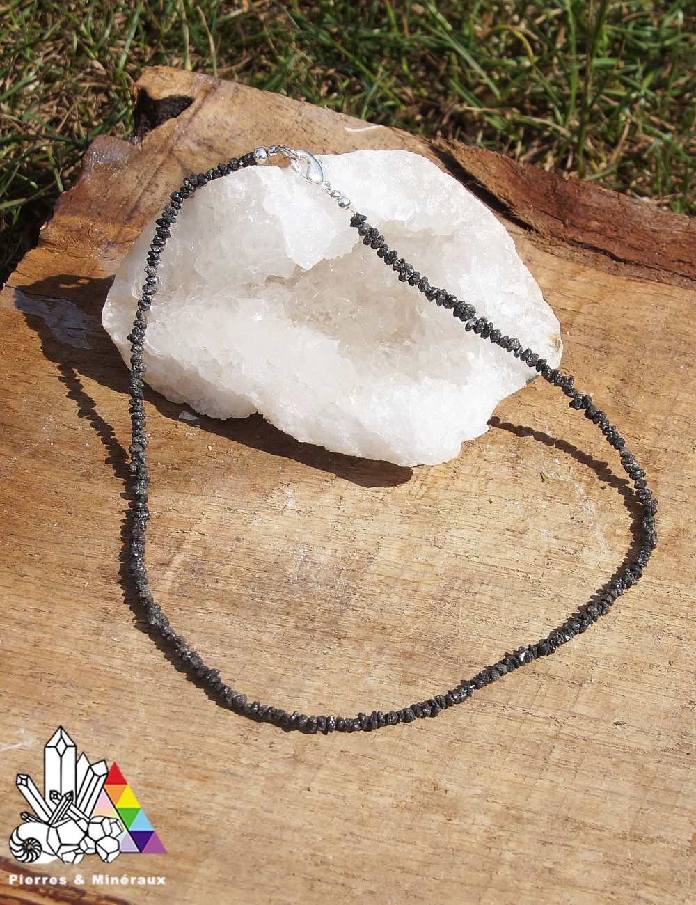 Collier en Diamant Brut