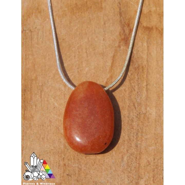 Aventurine Orange - Pierres Percées - Lithothérapie - Pierres et Minéraux