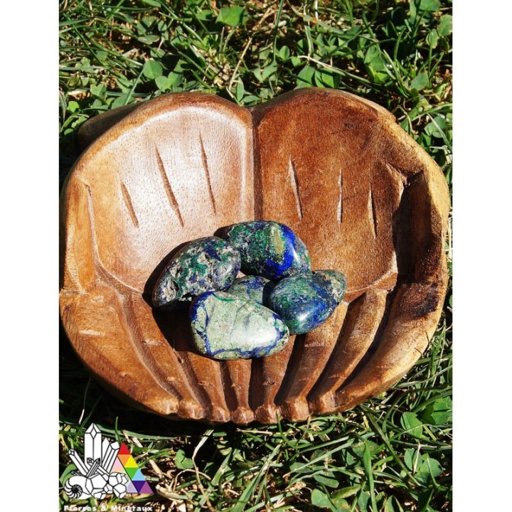 Azurite Malachie -Pierres Percées - Lithothérapie - Pierres et Minéraux - Vente en ligne