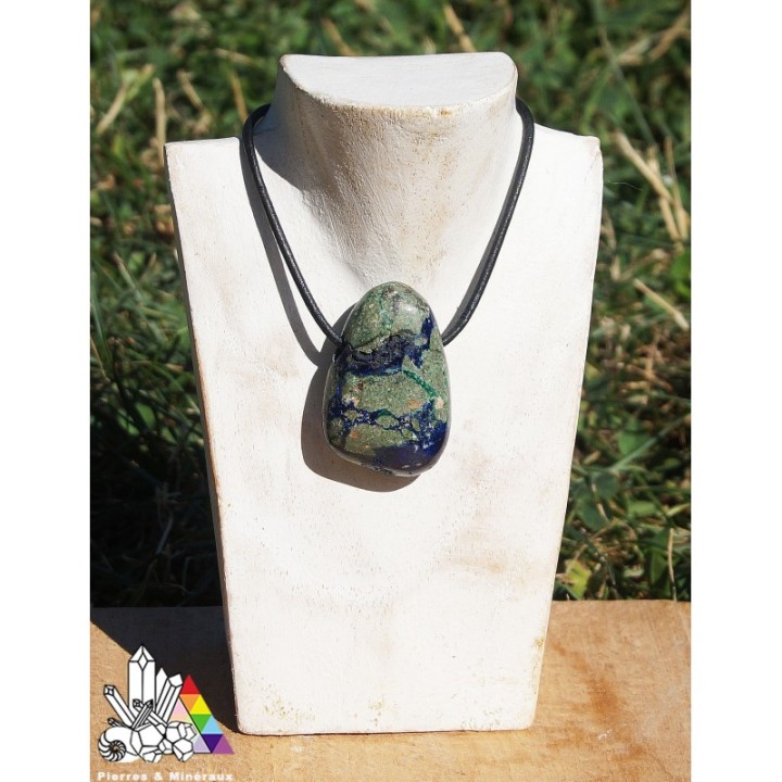 Azurite Malachie -Pierres Percées - Lithothérapie - Pierres et Minéraux - Vente en ligne