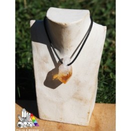 Citrine Brute - Pierres Percées - Lithothérapie - Pierres et Minéraux - France