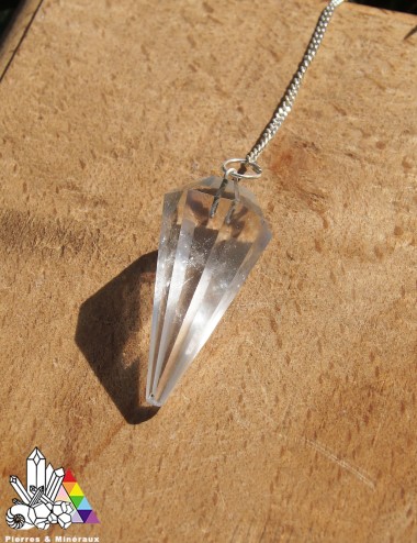 Pendule conique Cristal de Roche