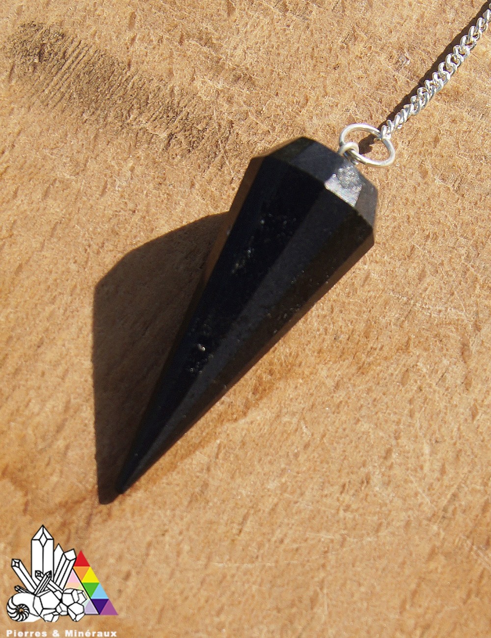 Pendule Conique Tourmaline noire