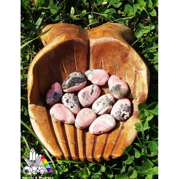 Rhodochrosite - Pierres Percées - Large Choix - Pierres et Minéraux- France