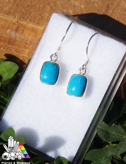 Boucles d'Oreilles - Turquoise