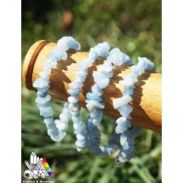 Bracelet Aigue Marine - Lithothérapie - Pierres et Minéraux - France