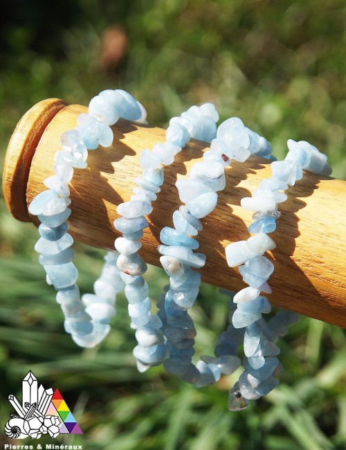 Bracelet Baroque Aigue Marine