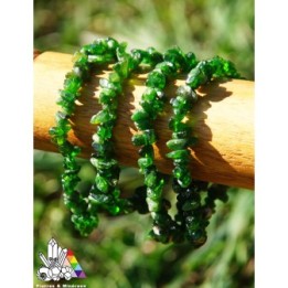Bracelet en Diopside - Perles Baroques - Vertus des Pierres - Lithothérapie - Pierres et Minéraux