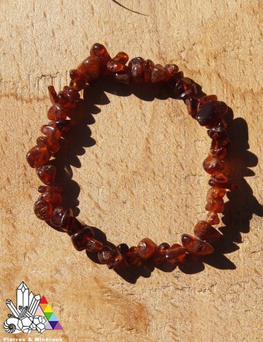 Bracelet Baroque Grenat