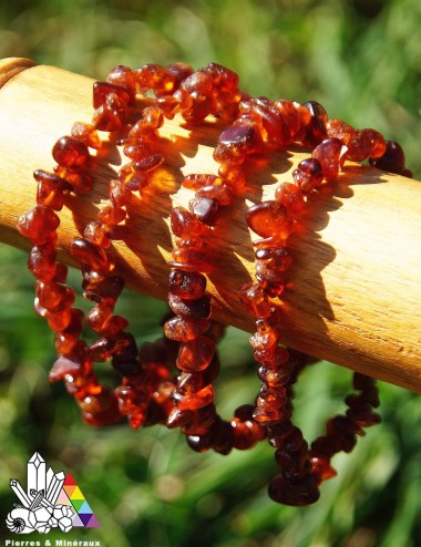 Bracelet Baroque Grenat