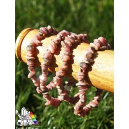 Rhodochrosite - Bracelets en Pierres Naturelles - Lithothérapie- Pierres et Minéraux