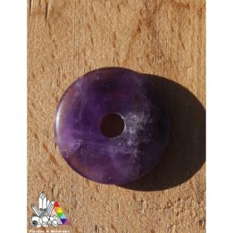 Donut Amethyste - Bijoux en Pierre Naturelle - Lithothérapie - Pierres et Minéraux - France