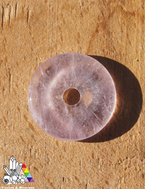 Donut en Améthyste Claire