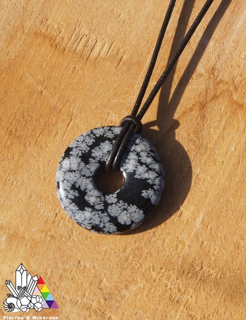 Donut en Obsidienne Neige