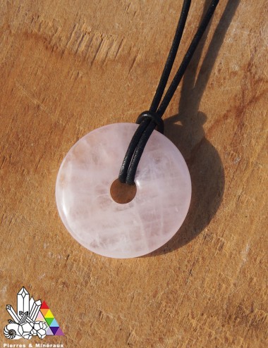 Donut en Quartz Rose