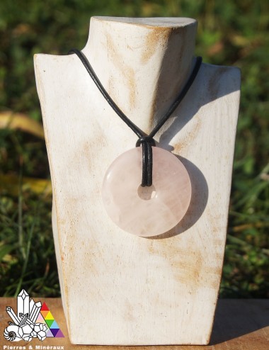 Donut en Quartz Rose