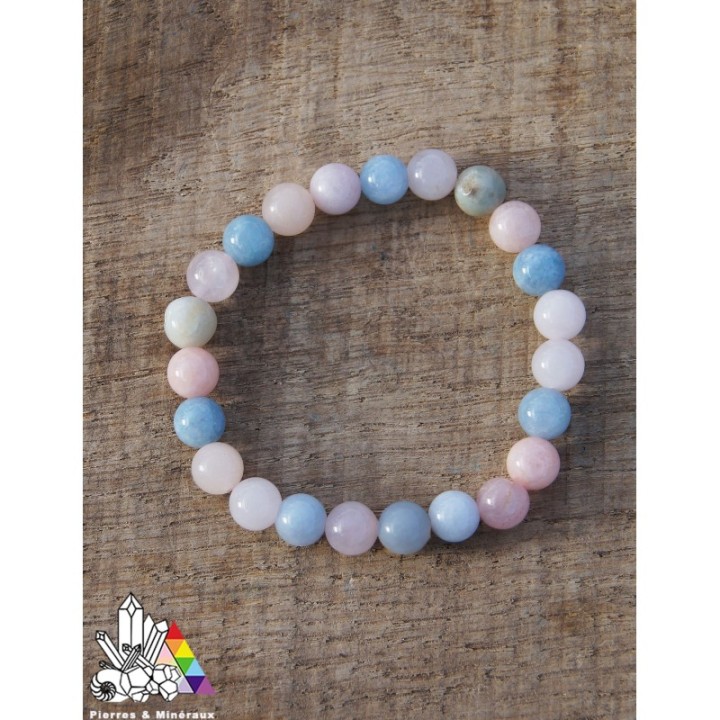 Bracelet en Béryl - Lithothérapie - Vertus des pierres - Pierres et Minéraux - France
