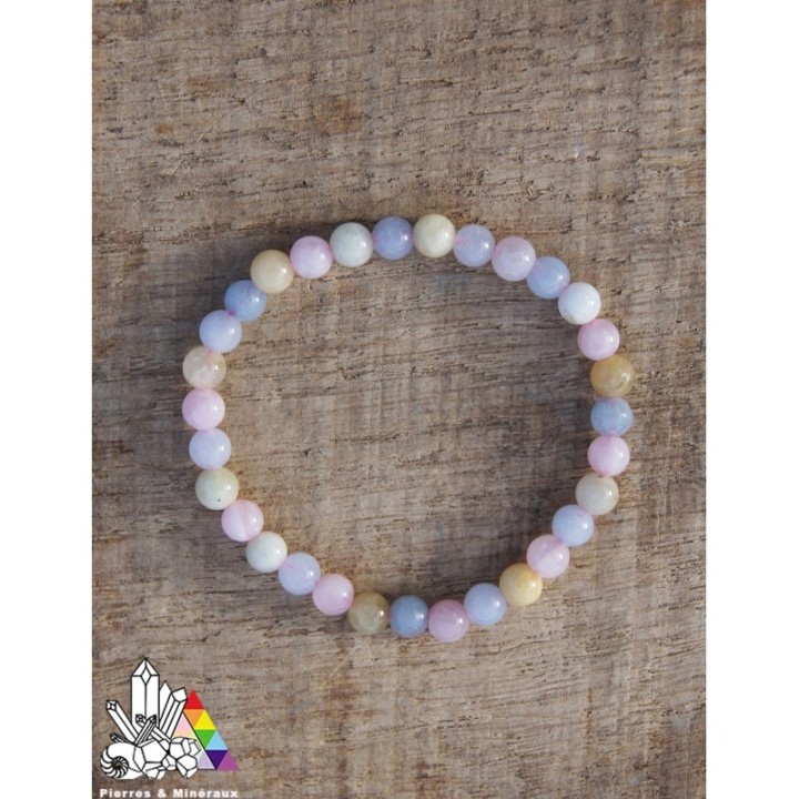 Bracelet en Béryl - Lithothérapie - Vertus des pierres - Pierres et Minéraux - France