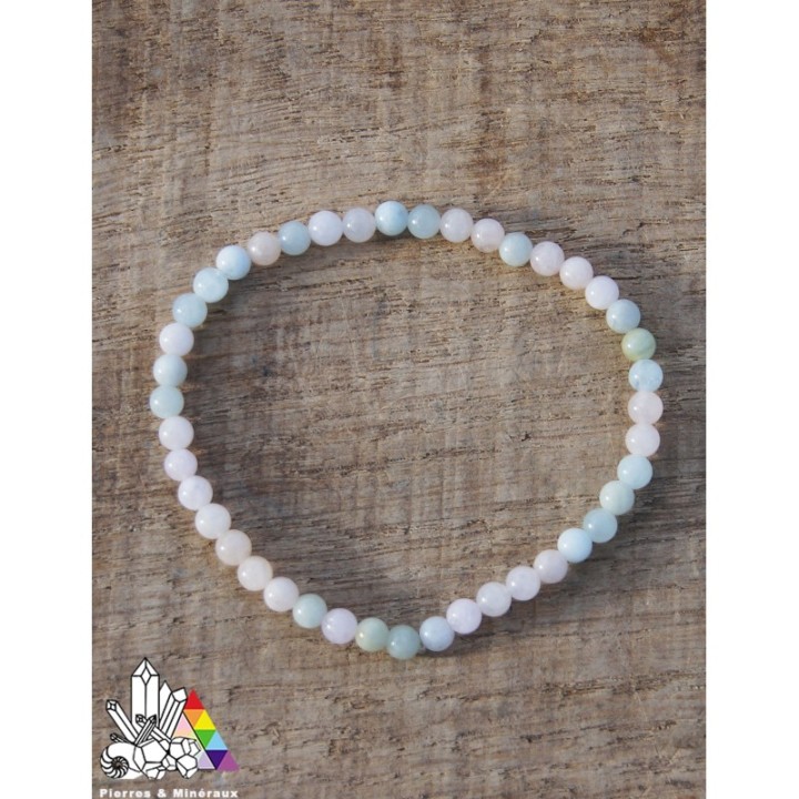Bracelet en Béryl - Lithothérapie - Vertus des pierres - Pierres et Minéraux - France