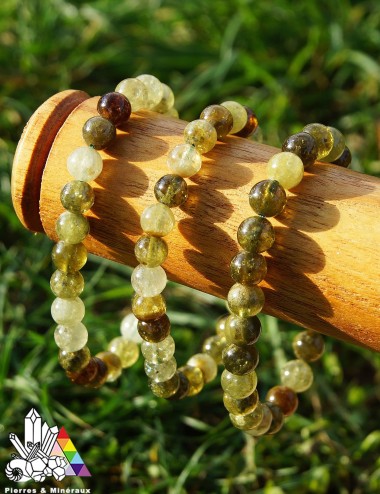 Bracelet Grenat Grossulaire sur mesure