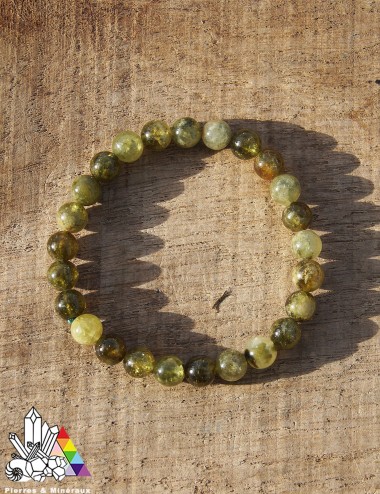 Bracelet Grenat Grossulaire sur mesure