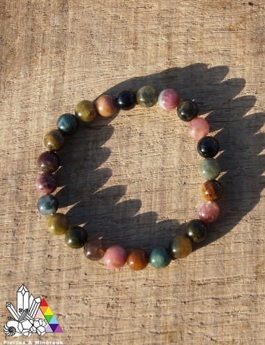 Bracelet Tourmaline Melon d'Eau Sur-Mesure