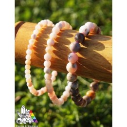 Opale Rose des Andes - Bracelets Sur Mesure - Lithothérapie - Pierres et Minéraux - France