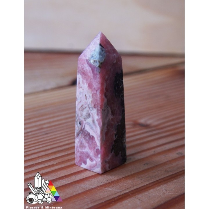 Obélisque de Rhodochrosite - Les vertus de la Rhodochrosite - Lithothérapie - Pierres et Minéraux - France