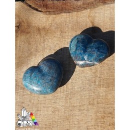 Cœur en Pierre - Apatite - Lithothérapie - Pierres et Minéraux- France